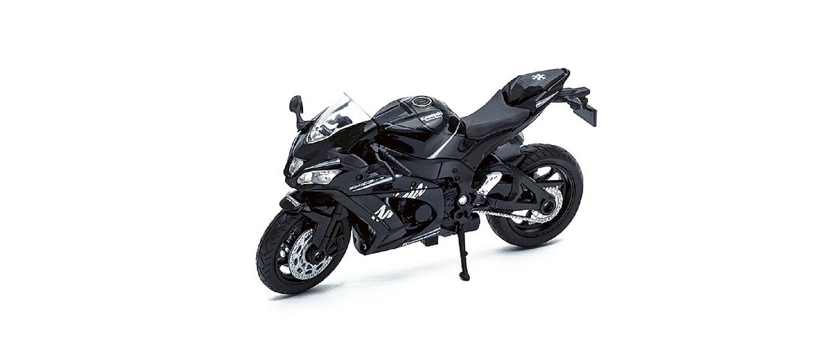 <span style="font-weight: bold;">Модель мотоцикла Kawasaki Ninja ZX-10RR 1:18</span><br>
