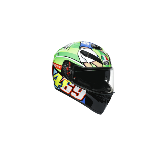 <span style="font-weight: bold;">Шлем AGV K-3 SV TOP - ROSSI MUGELLO 2017</span><br>