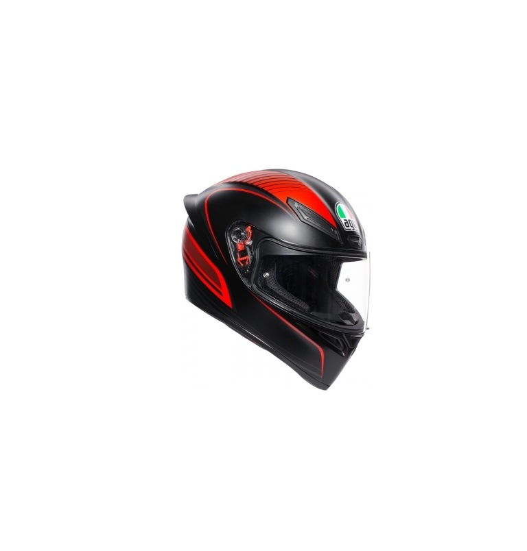 <span style="font-weight: bold;">Шлем AGV K-1 Warmup Black-Red</span><br>