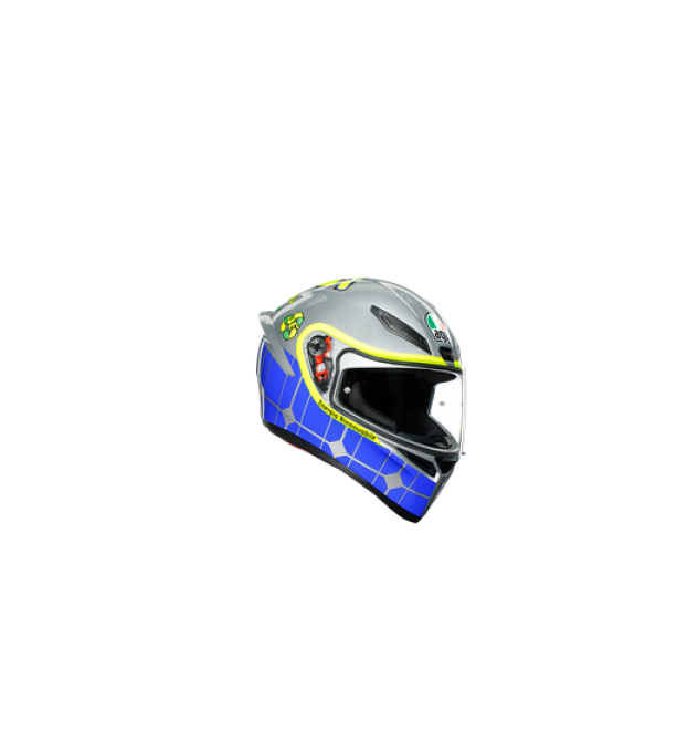 <span style="font-weight: bold;">Шлем AGV K-1 TOP - ROSSI MUGELLO 2015</span><br>
