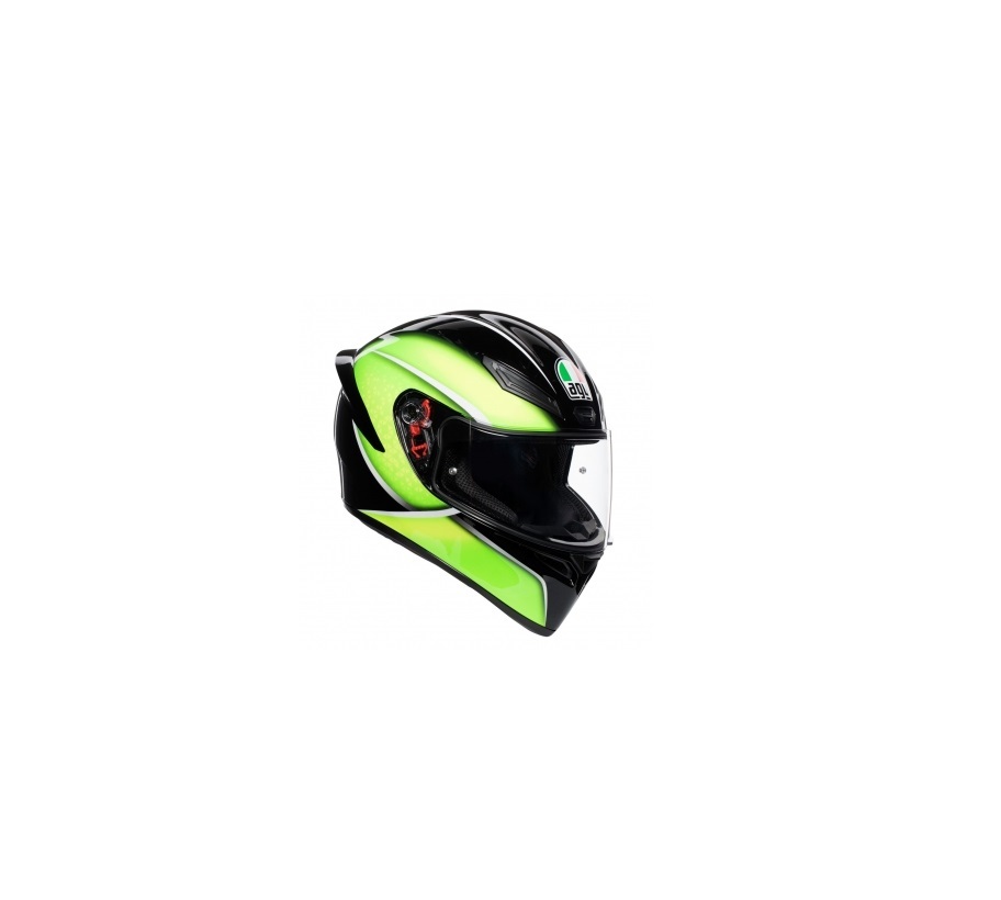 <span style="font-weight: bold;">Шлем AGV K-1 Qualify Black/Lime</span><br>
