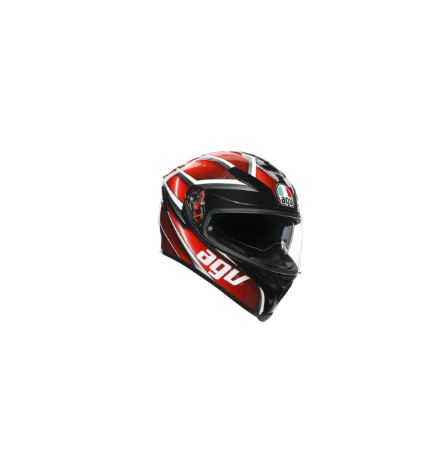 <span style="font-weight: bold;">Шлем AGV K5 S MULTI- TEMPEST BLACK/RED</span><br>