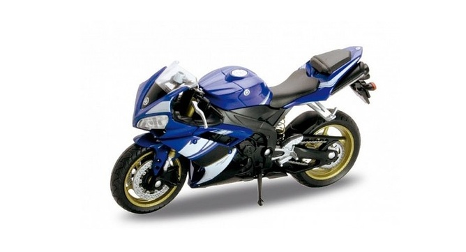 <span style="font-weight: bold;">Модель мотоцикла 1:18 Yamaha YZF-R1</span>&nbsp;